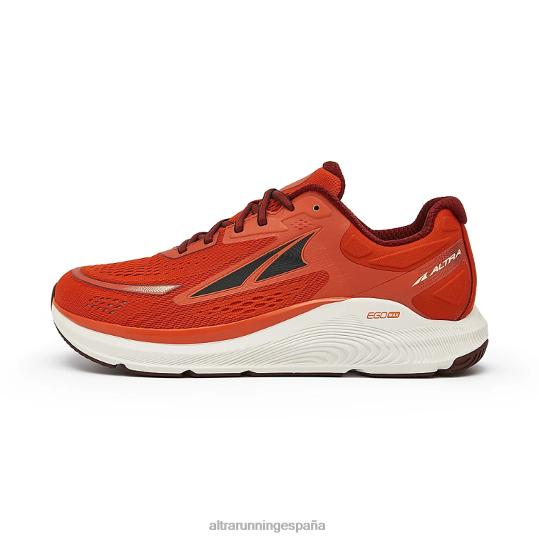 Altra paradigma 6 P4ZZ288 zapatos de carretera naranja hombres