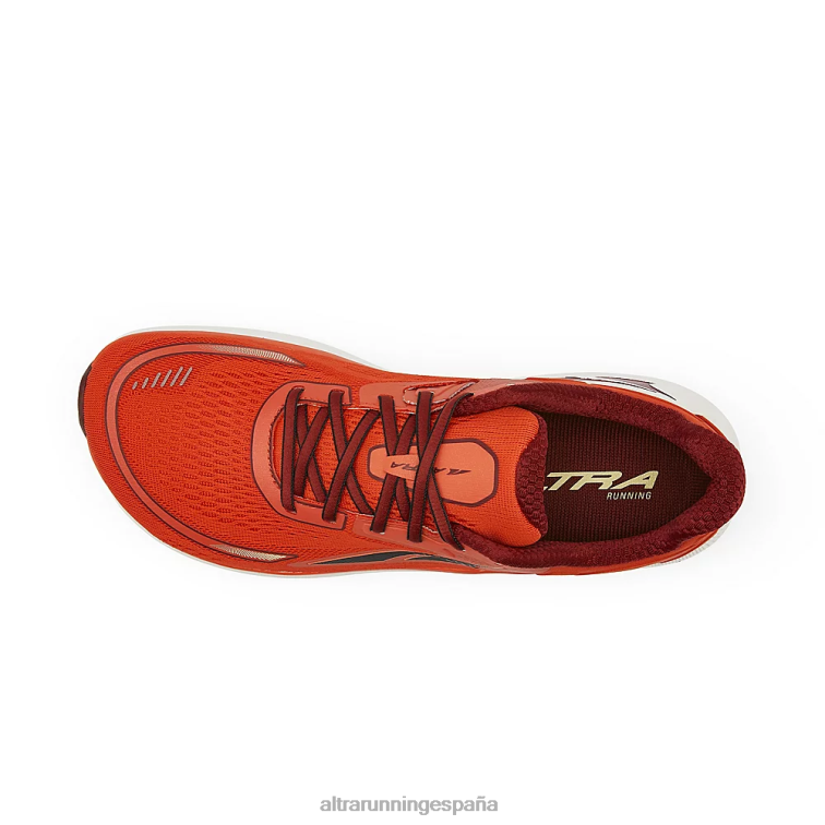 Altra paradigma 6 P4ZZ288 zapatos de carretera naranja hombres