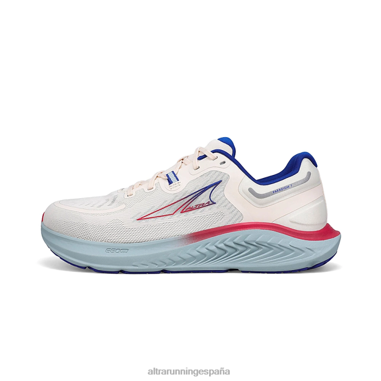 Altra paradigma 7 P4ZZ246 zapatos de carretera blanco azul hombres