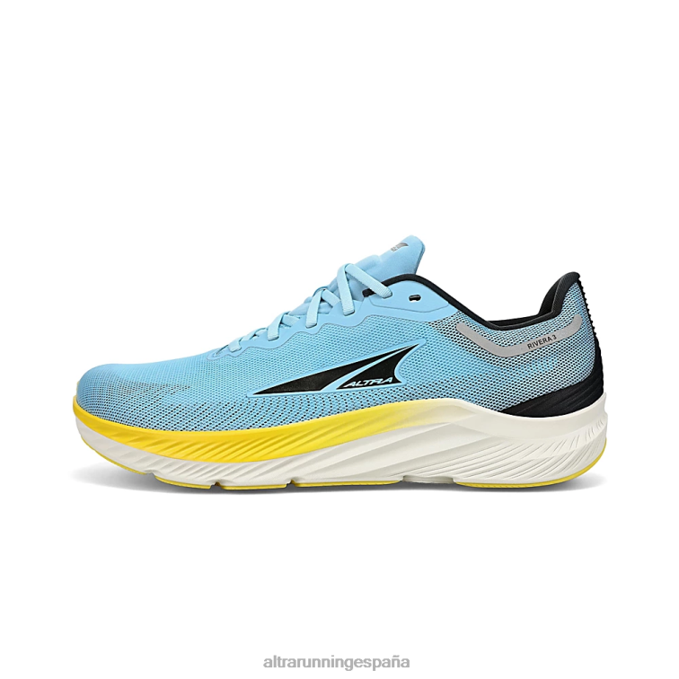 Altra rivera 3 P4ZZ269 zapatos de carretera azul amarillo hombres