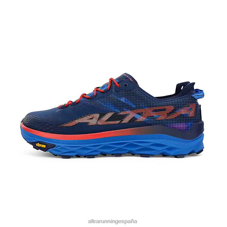 Altra Mont Blanc P4ZZ216 zapatos de pista azul rojo hombres