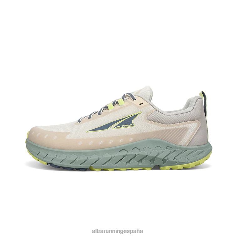 Altra carretera 2 P4ZZ185 zapatos de pista Verde Gris hombres