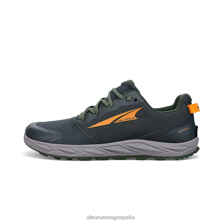 Altra superiores 6 P4ZZ188 zapatos de pista negro hombres