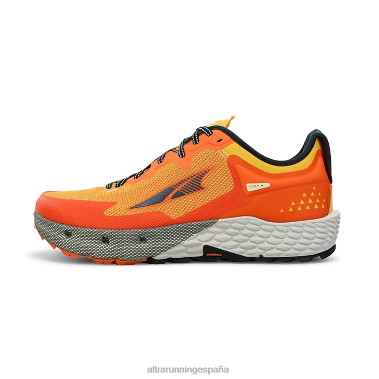 Altra timbal 4 P4ZZ208 zapatos de pista naranja hombres