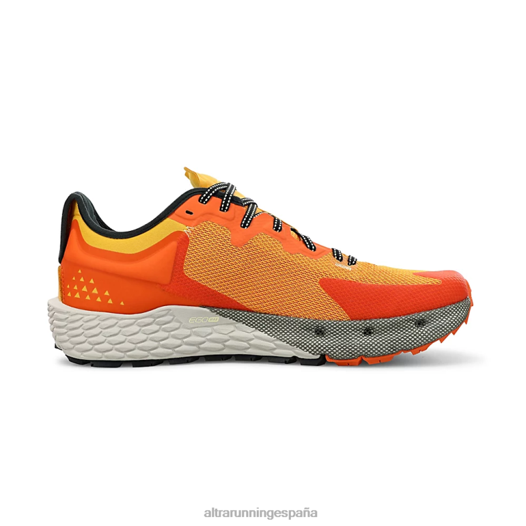 Altra timbal 4 P4ZZ208 zapatos de pista naranja hombres