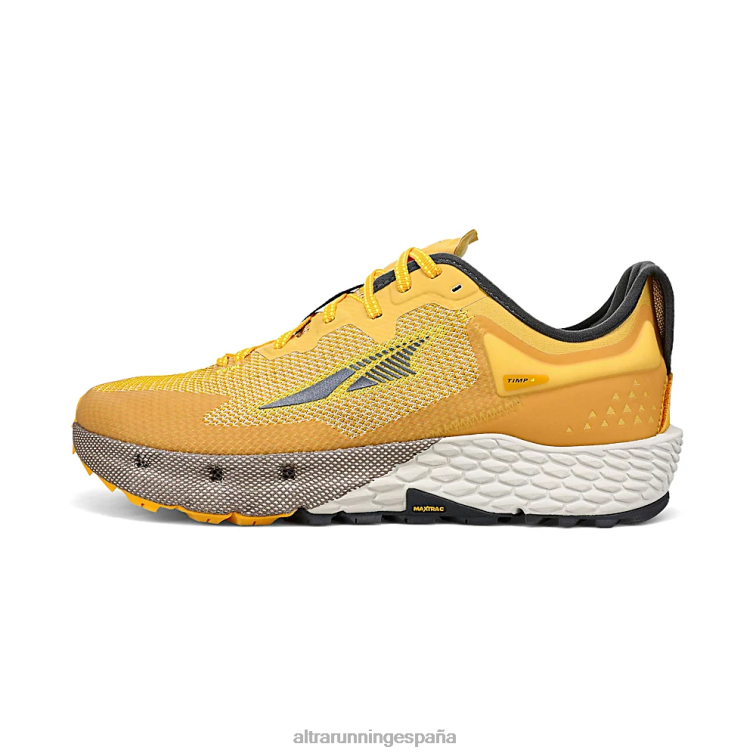 Altra timbal 4 P4ZZ209 zapatos de pista gris/amarillo hombres