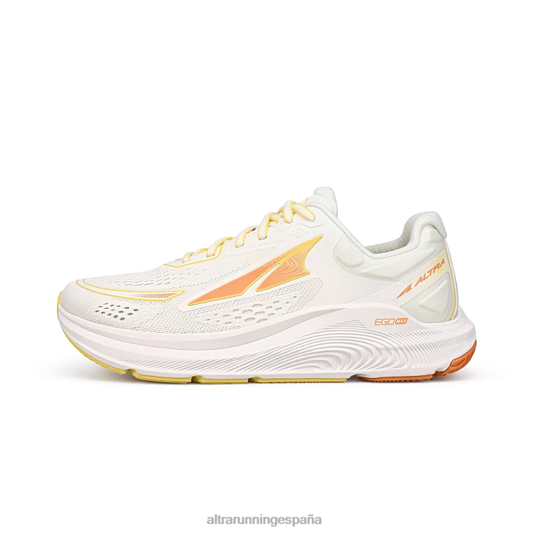 Altra paradigma 6 P4ZZ102 zapatos de carretera amarillo blanco mujer