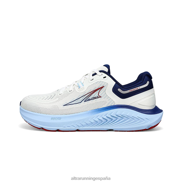 Altra paradigma 7 P4ZZ62 zapatos de carretera blanco azul mujer