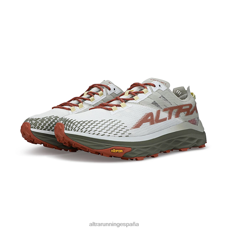 Altra Mont Blanc P4ZZ29 zapatos de pista blanco mujer