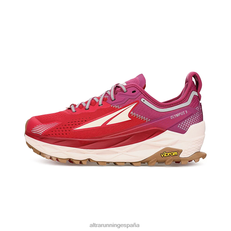 Altra olimpo 5 P4ZZ12 zapatos de pista frambuesa mujer