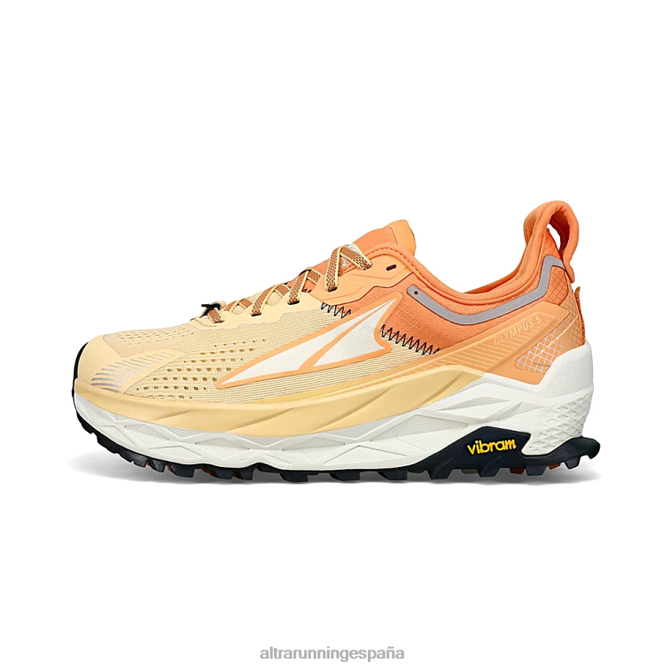 Altra olimpo 5 P4ZZ9 zapatos de pista naranja mujer