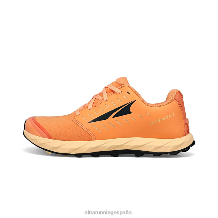 Altra superior 5 P4ZZ52 zapatos de pista naranja mujer