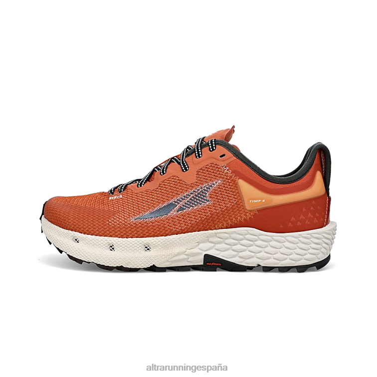 Altra timbal 4 P4ZZ22 zapatos de pista naranja roja mujer